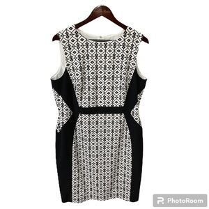 teri jon lace cocktail dress Teri Jon Lace And Tulle Fit And Flare Dress Size 14 main image 1